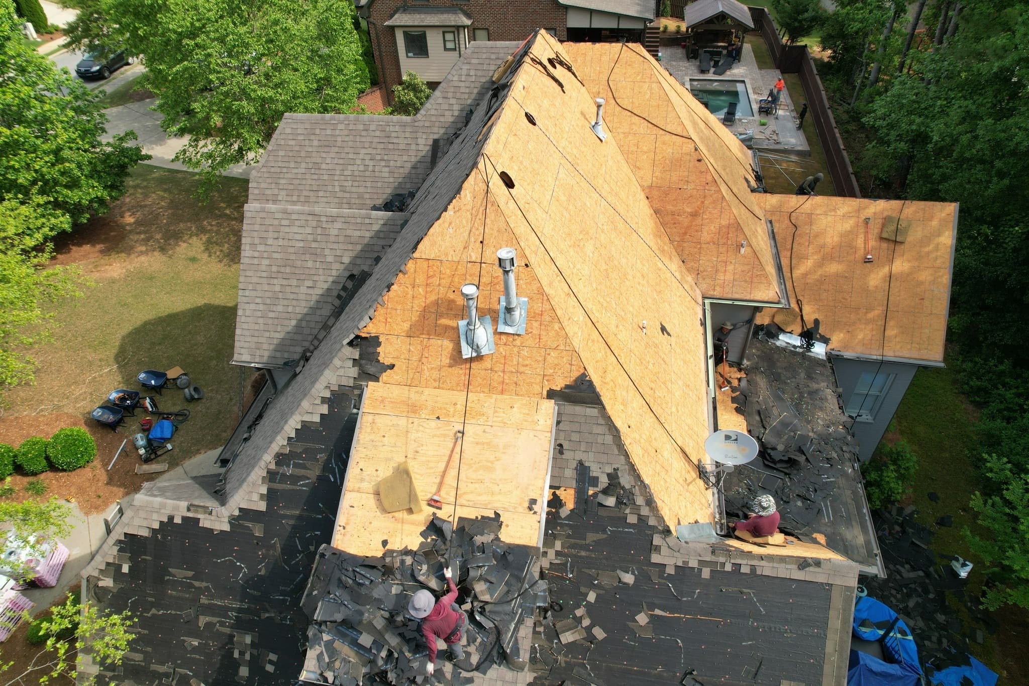 Storm Damage project visual for Shoal Creek.
